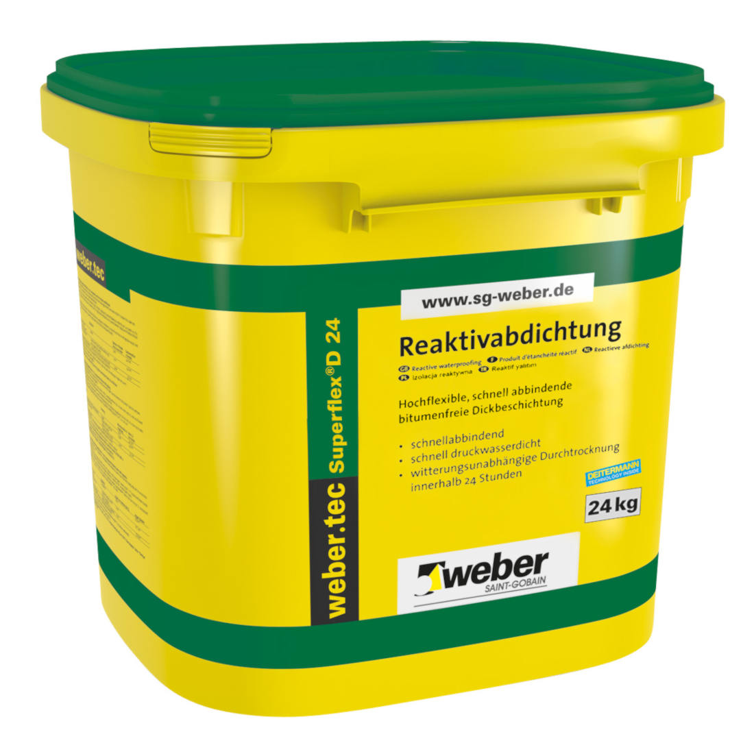 Weber.tec Superflex D2 Reaktivabdichtung 24 kg